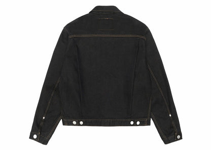 Stussy x Levi's Crispy Rinse Trucker Jacket Black/Brown