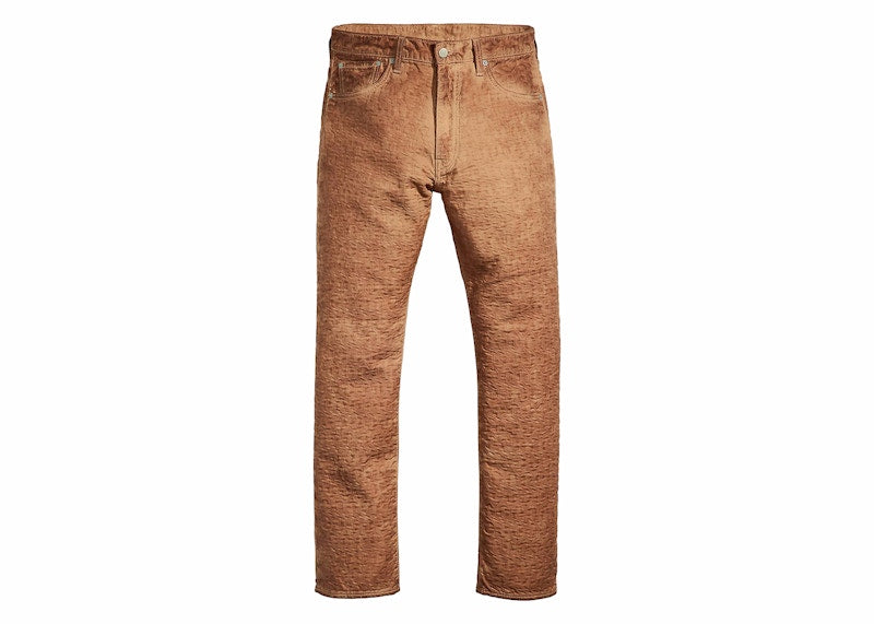 Stussy x Levi's Dyed Jacquard Jean Brown