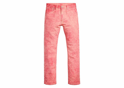 Stussy x Levi's Dyed Jacquard Jean Pink