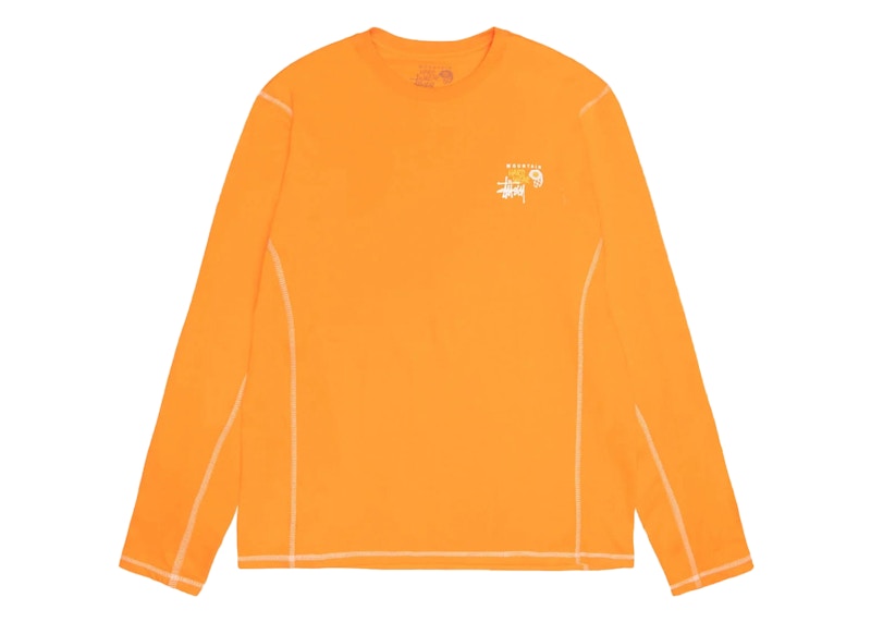 Stussy x Mountain Hardwear L/S Tee Alpine Orange