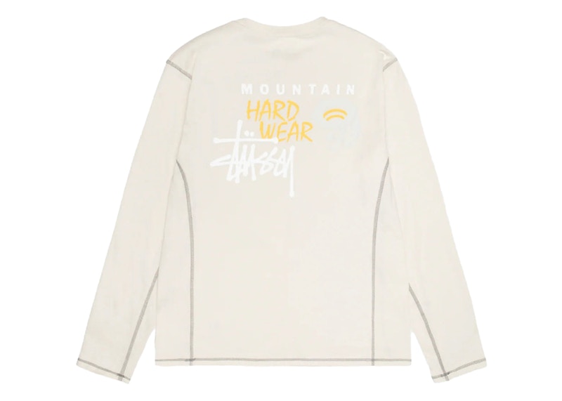Stussy x Mountain Hardwear L/S Tee Stone