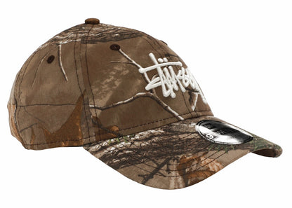 Stussy x New Era 9Twenty Basic Strapback Hat Realtree