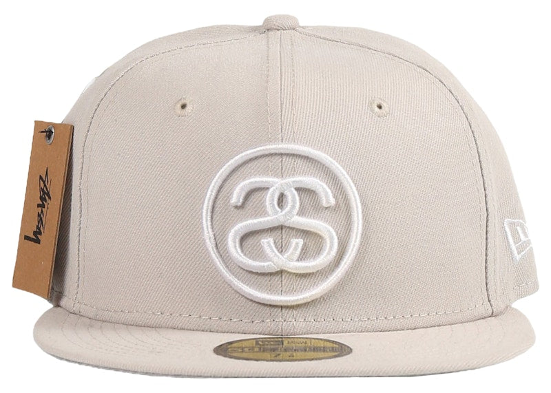 Stussy x New Era SS-Link 59Fifty Fitted Cap Natural