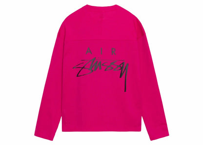 Stussy x Nike Dri-FIT Mesh Jersey (Asia Sizing) Fireberry