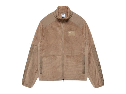 Stussy x Nike Full Zip Fleece Pine Nut
