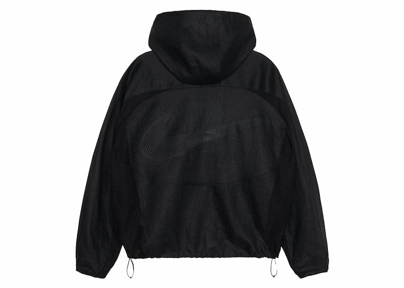 Stussy x Nike Linen Shell Jacket (Asia Sizing) Black