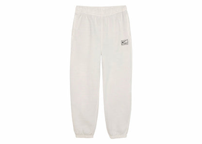 Stussy x Nike Pigment Dyed Fleece Pant Light Bone