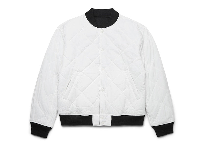 Stussy x Nike Reversible Varsity Jacket Black/Sail