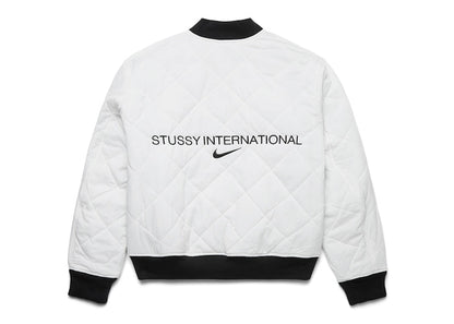 Stussy x Nike Reversible Varsity Jacket Black/Sail
