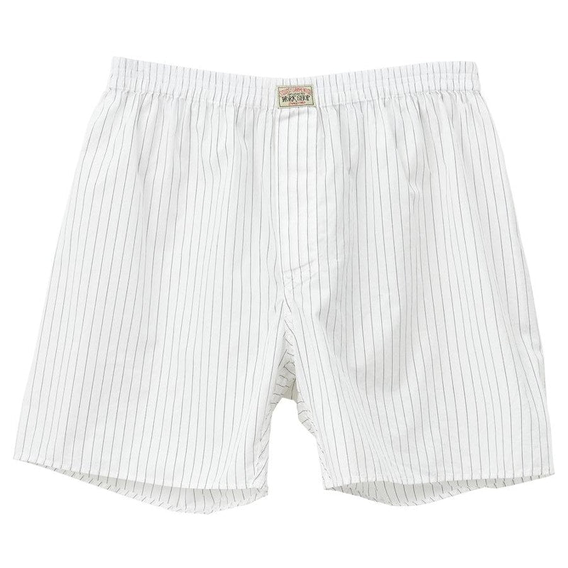 Stussy x Our Legacy Boxer Short Navy Pinstripe
