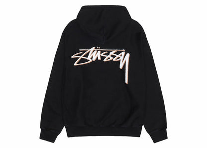 Stussy x Our Legacy Ol Drop Shadow Pigment Dyed Hood Black