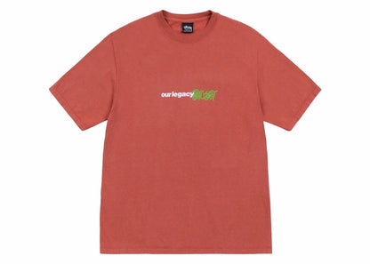 Stussy x Our Legacy Ol Sport Pigment Dyed Tee Clay