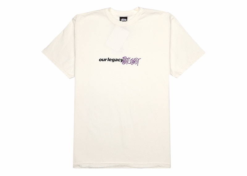 Stussy x Our Legacy Ol Sport Pigment Dyed Tee Natural