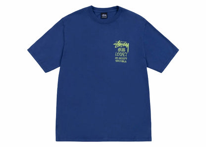 Stussy x Our Legacy Ol Surfman Pigment Dyed Tee Blueberry