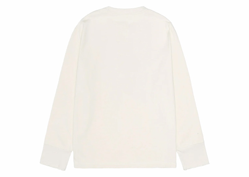 Stussy x Our Legacy Thermal Cotton Longsleeve Cream Compact