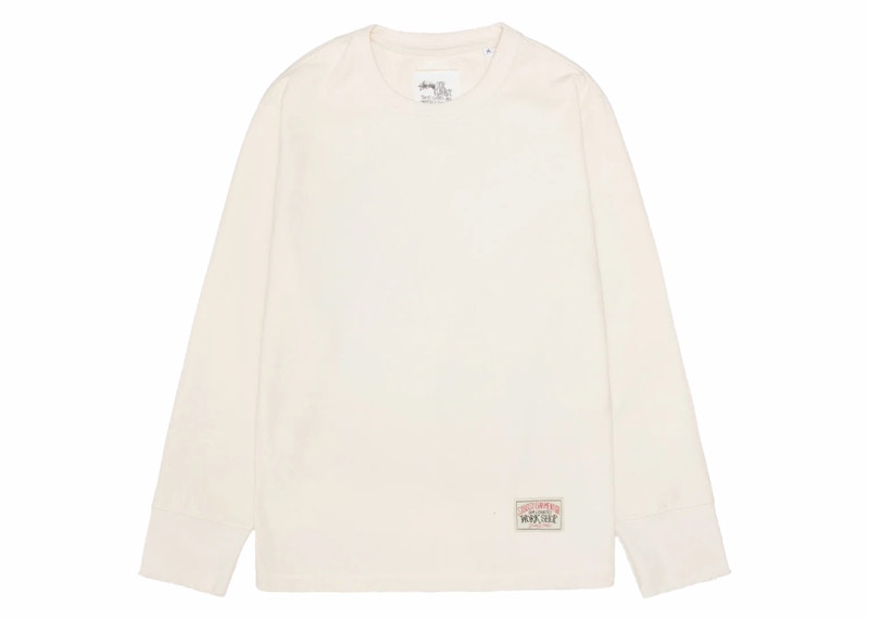 Stussy x Our Legacy Thermal Cotton Longsleeve Cream Compact