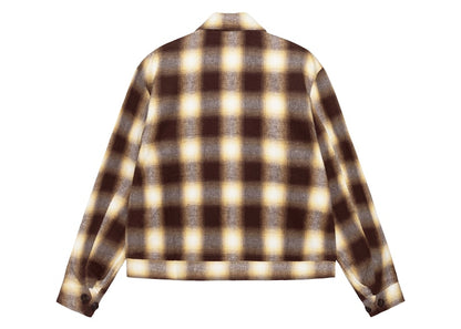 Stussy x Our Legacy Work Shop Blouson Flannel Jacket Nebraska Flannel Plaid