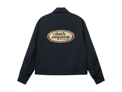 Stussy x Our Legacy Work Shop Blouson Jacket Midnight Nylon Taffeta