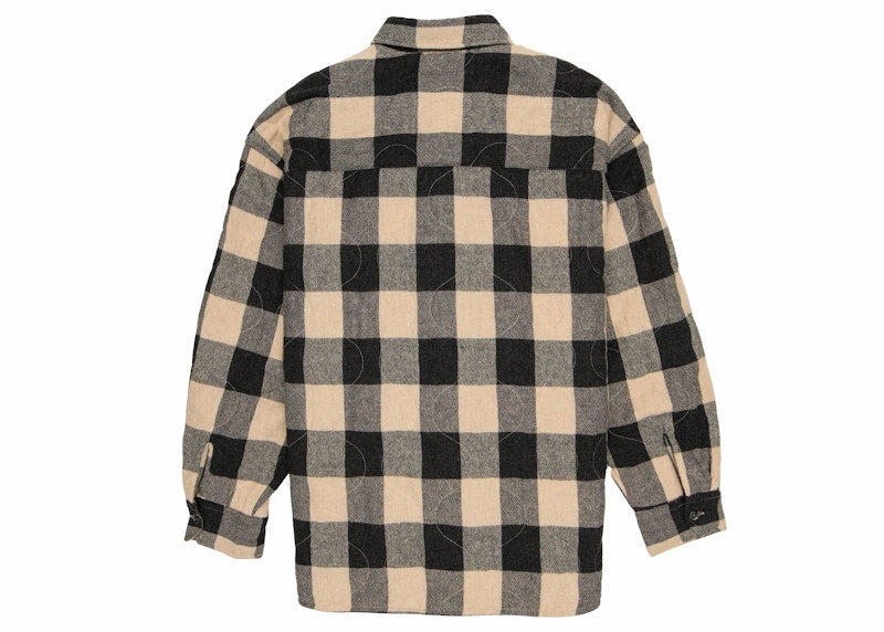Stussy x Our Legacy Work Shop Borrowed Jacket Grey/Beige Check