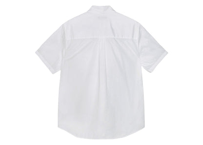 Stussy x Our Legacy Work Shop Borrowed S/S Shirt White Poplin