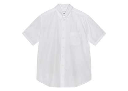 Stussy x Our Legacy Work Shop Borrowed S/S Shirt White Poplin