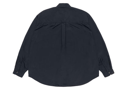 Stussy x Our Legacy Work Shop Borrowed Shirt Black Nylon Ripstop
