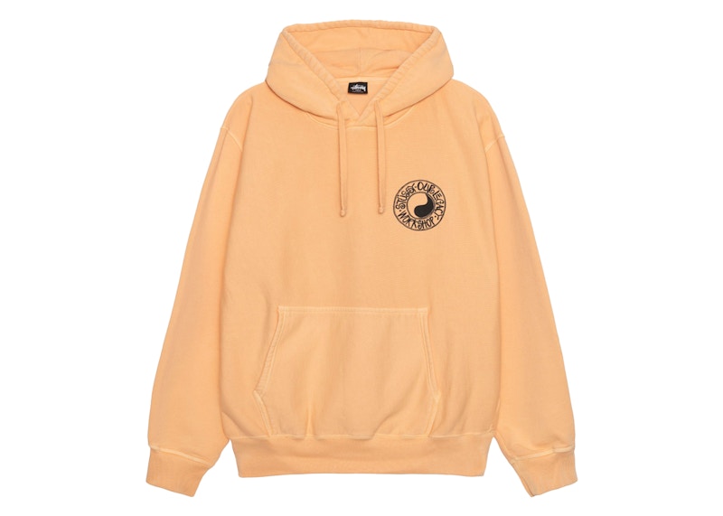 Stussy x Our Legacy Work Shop Buana Pigment Dyed Hoodie Peach