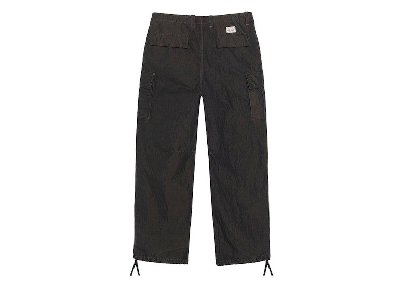 Stussy x Our Legacy Work Shop Cargo Pant Soot Black Solaro