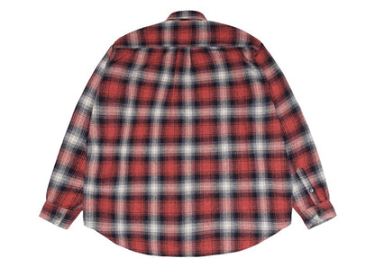 Stussy x Our Legacy Work Shop Check Shirt Red Arborist Check