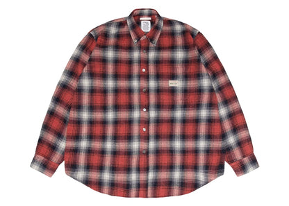 Stussy x Our Legacy Work Shop Check Shirt Red Arborist Check