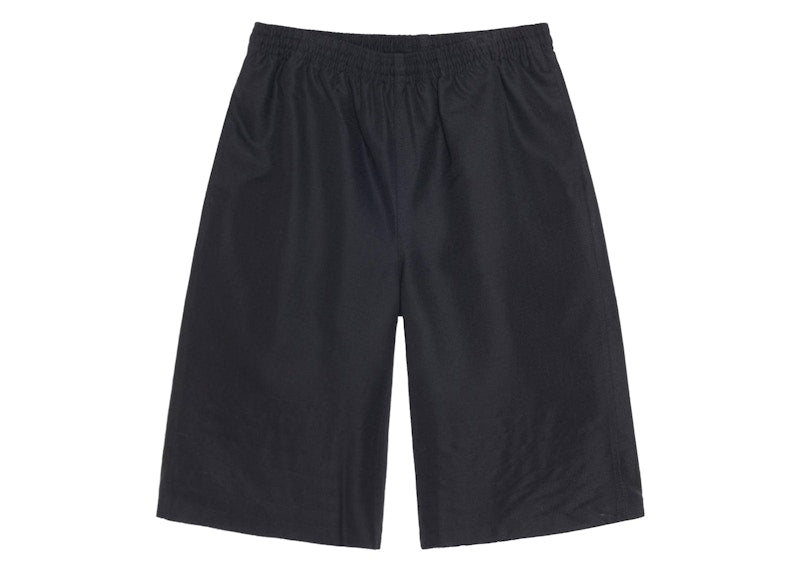Stussy x Our Legacy Work Shop Laguna Wool Short Black Stark Wool