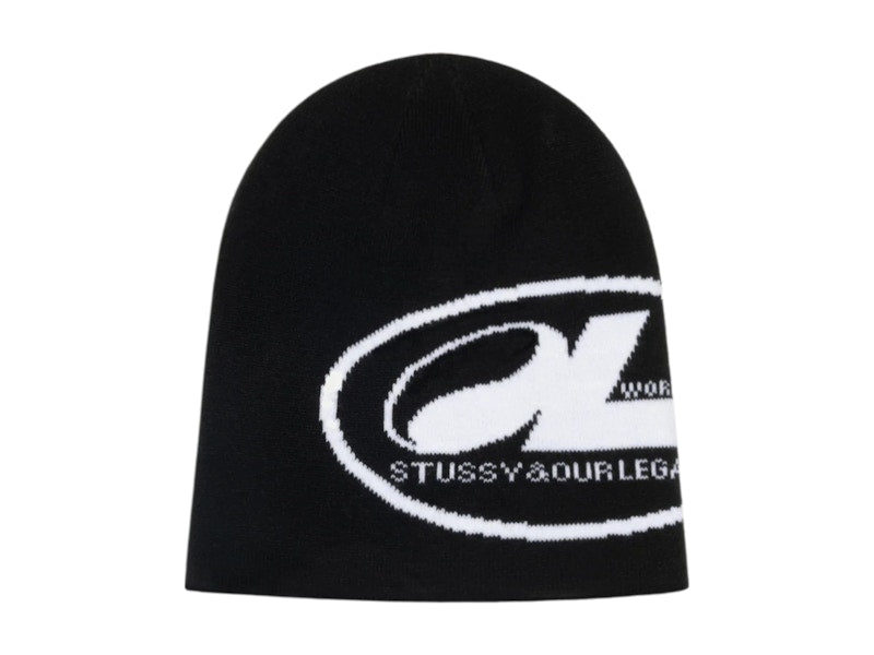 Stussy x Our Legacy Work Shop Oval Skullcap Black