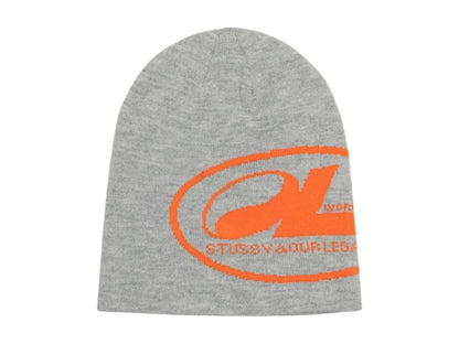 Stussy x Our Legacy Work Shop Oval Skullcap Heather Grey