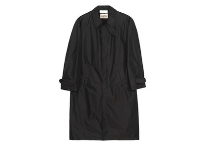 Stussy x Our Legacy Work Shop Raglan Car Coat Soot Black Solaro