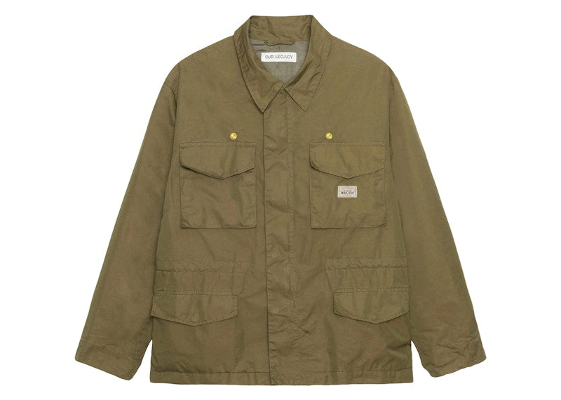 Stussy x Our Legacy Work Shop Ranger Jacket Glow Green Solaro