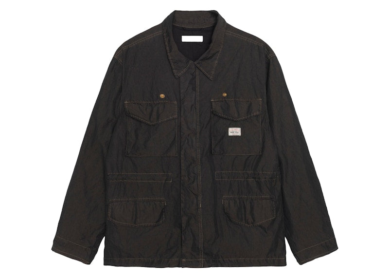 Stussy x Our Legacy Work Shop Ranger Jacket Soot Black Solaro