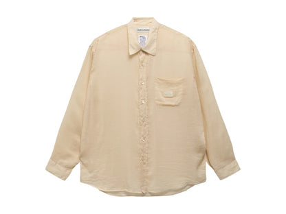 Stussy x Our Legacy Work Shop Shirt Sand Cotton Silk
