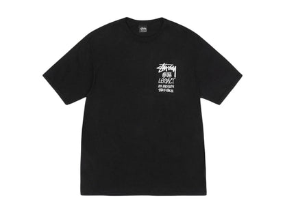 Stussy x Our Legacy Work Shop Surfman Pigment Dyed Tee Black