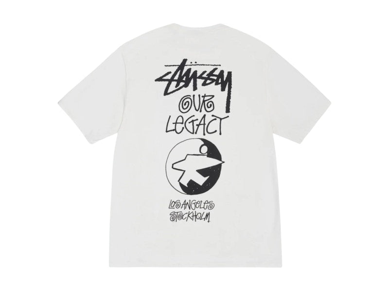 Stussy x Our Legacy Work Shop Surfman Pigment Dyed Tee Natural