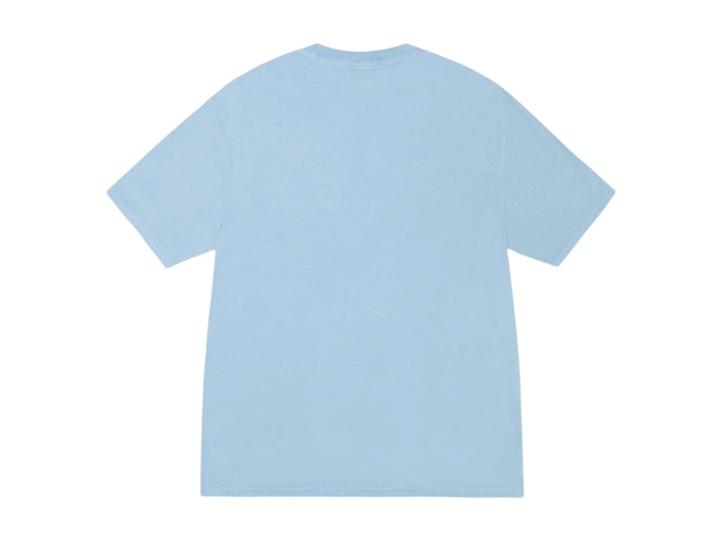 Stussy x Our Legacy Work Shop Swirl Pigment Dyed Tee Baby Blue
