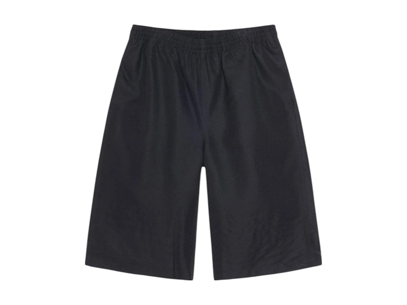 Stussy x Our Legacy Work Shop Tall Laguna Short Black Wool