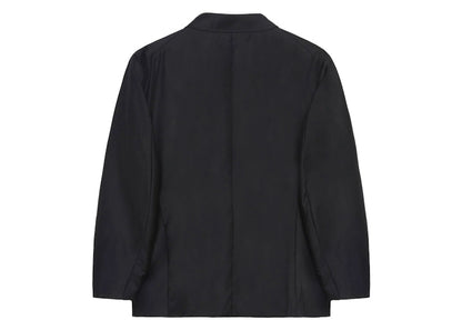 Stussy x Our Legacy Work Shop Unconstructed Double-Breasted Blazer Shadow Grey Wool