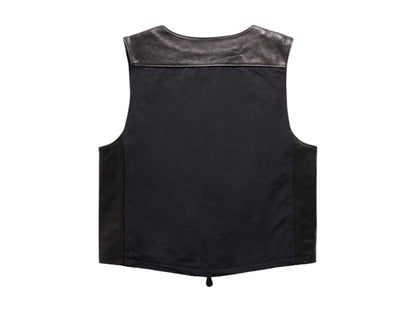 Stussy x Our Legacy Work Shop Vest Black Nylon Cordura