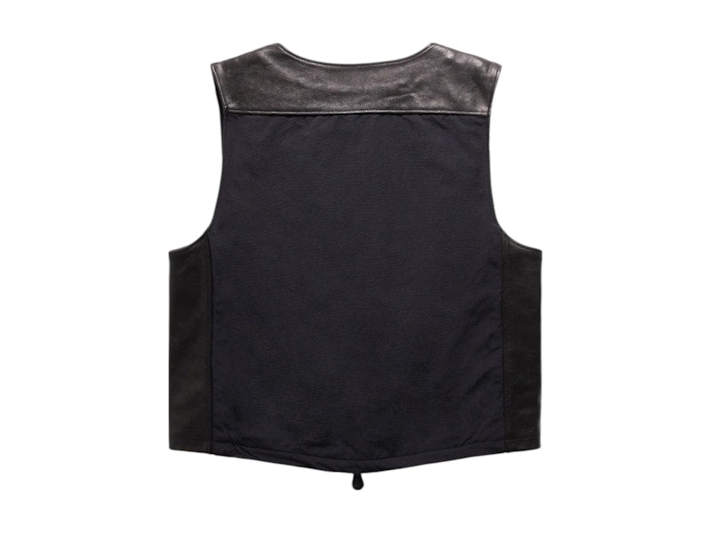 Stussy x Our Legacy Work Shop Vest Black Nylon Cordura
