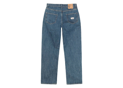 Stussy x Our Legacy Work Shop Work Cut Jean Blue Nep Wash