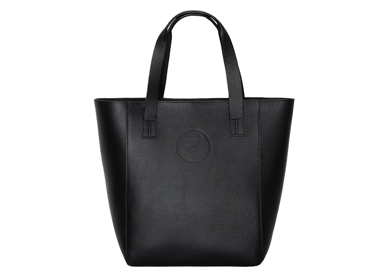 Stussy x Our Legacy Work Shop Work Tote Black Leather