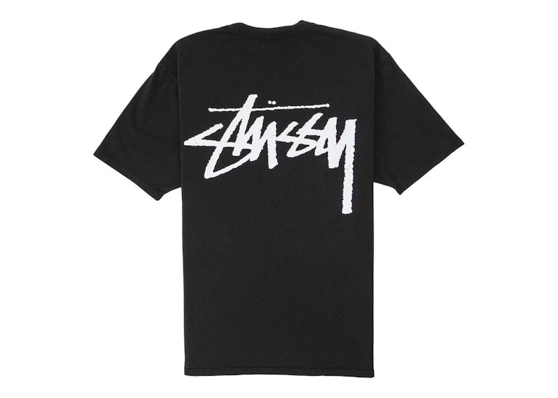 Stussy x Our Legacy Work Shop Yin Yang Pigment Dyed Tee Black