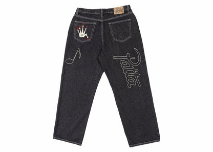 Stussy x Patta Big Ol' Jean Black