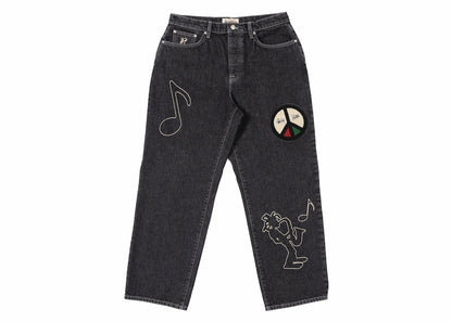 Stussy x Patta Big Ol' Jean Black