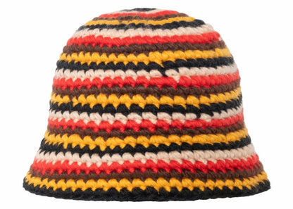Stussy x Patta Bucket Hat Striped Knit Multicolor